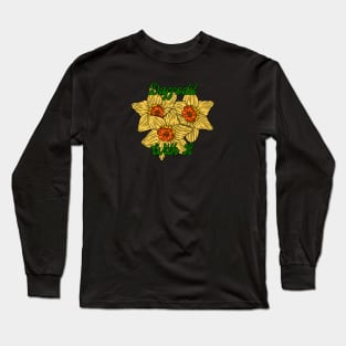 Daffodil With It Long Sleeve T-Shirt